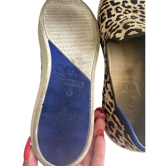 ROTHYS Women’s Animal Print Slip On Sneakers Size US 8 - Picture 8 of 8